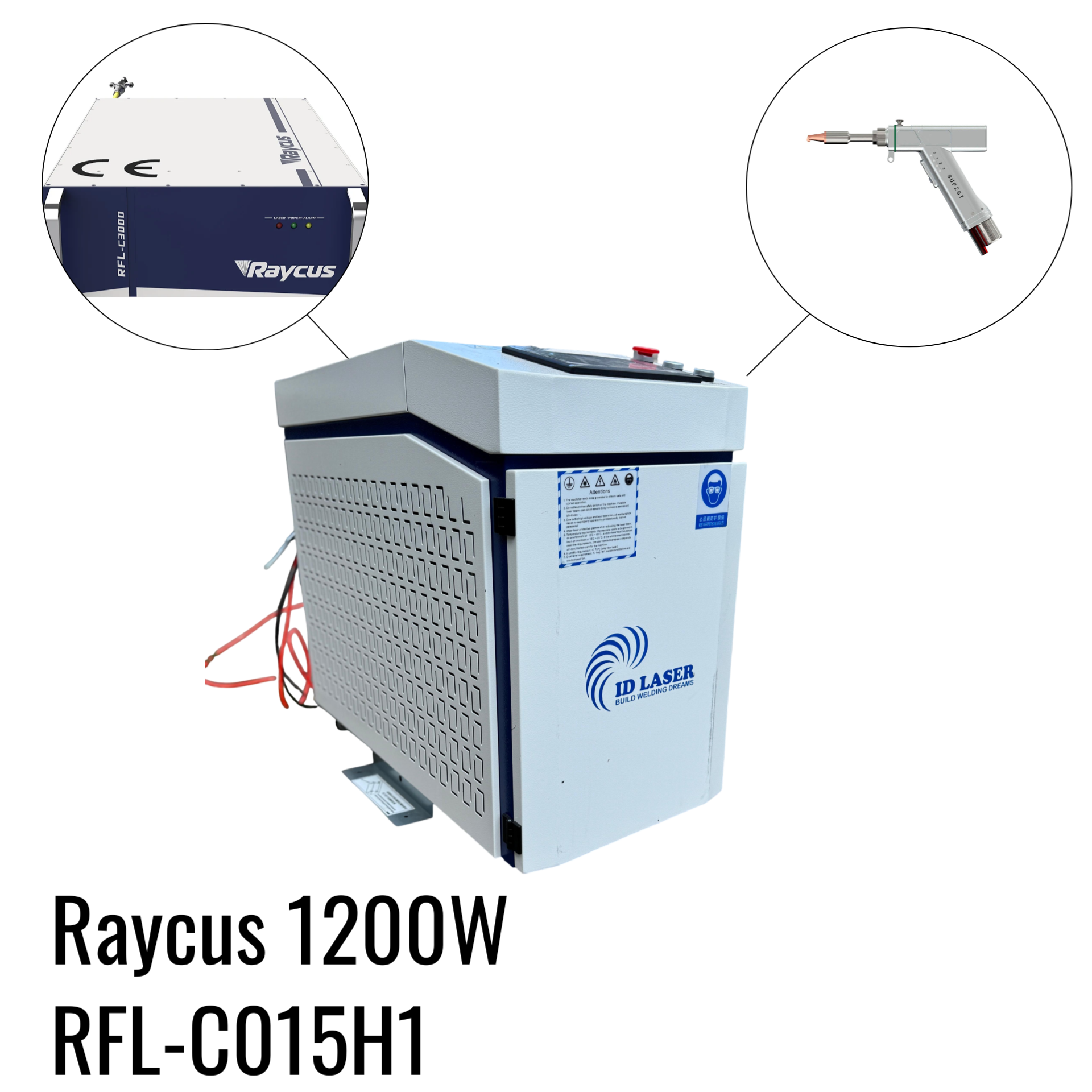 Аппарат ручной лазерной сварки ID LASER RAYCUS 1200 W